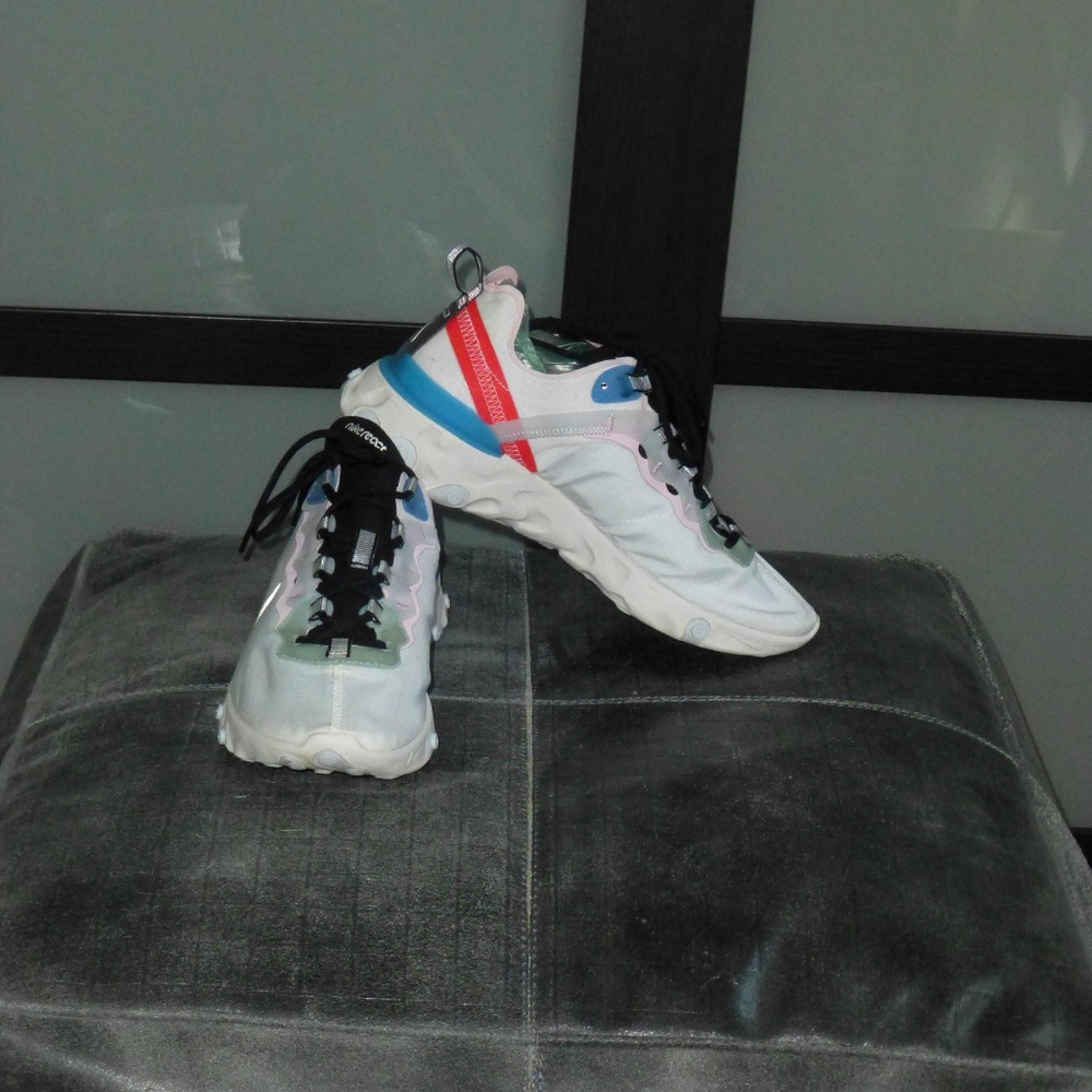 Nike React Element 55 Sneakers Women's Size 8.5 - Picture 5 of 8